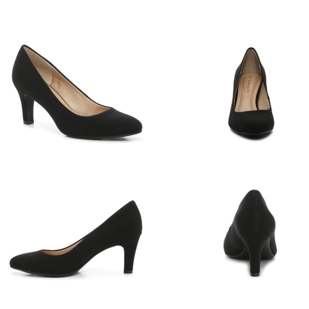 DSW Kelly and Katie Black Heels 8.5